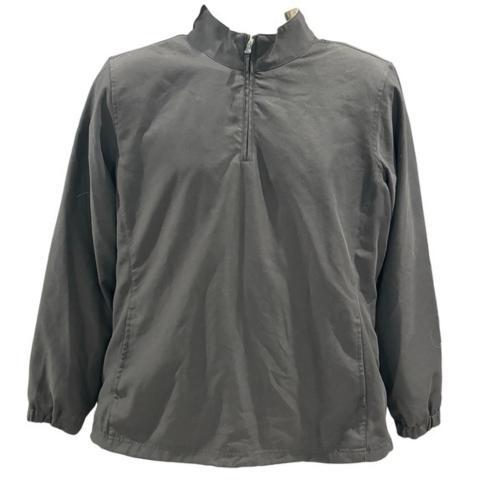 Pebble Beach Performance Black Quarter Zip‎ Men’s Size L Golf Pullover